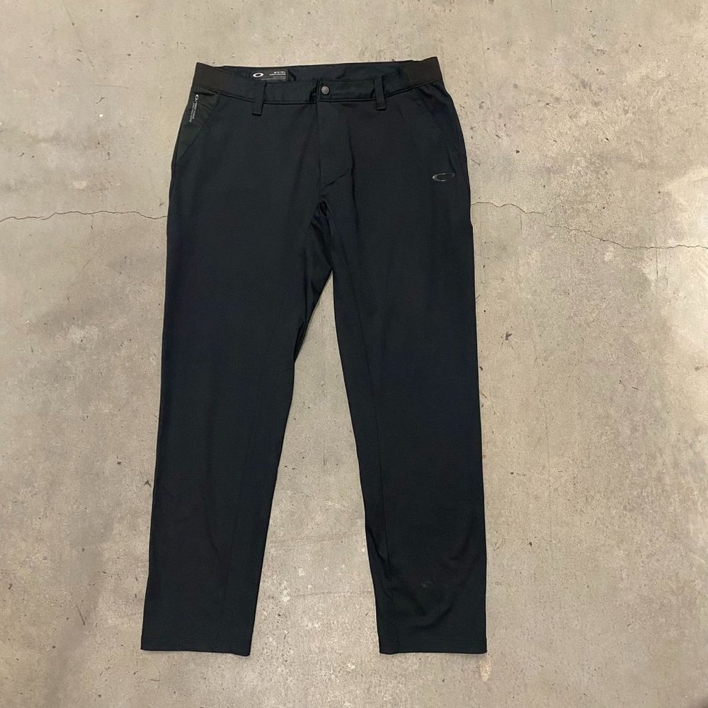 Oakley Logo Essential Black Slim Tailor Fit Active Pants